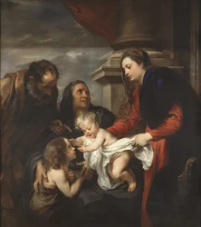 Heilige Familie met St. Elisabeth en St. Johannes