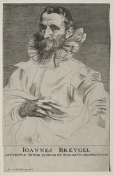 Portret van Jan Brueghel