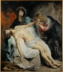 Pieta (schilderij op doek)