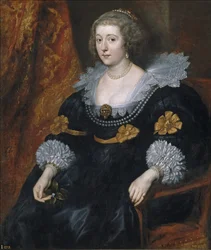 Portret van Amalia van Solms-Braunfels (1602-1675)