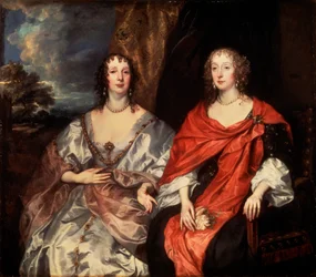 Portret van Anne Dalkeith en Anne Kirke, 1630s