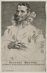 Portret van Jan Brueghel