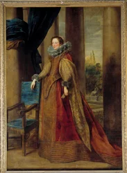 Vermoedelijk portret van de markiezin Geromina Spinola Doria van Genua