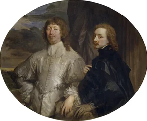 Sir Endymion Porter en Sir Anthony van Dyck