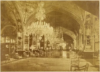 Talar-i Muzeh, ook wel Talar-i Salam (Audience Hall), Gulistan Palace, Teheran, 1880-90