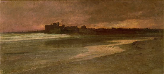Nettuno, Avond op het Strand