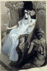 Tekening voor Aphrodite van Pierre Louÿs, 1896