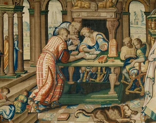 Wandtapijt " Geschiedenis van Artemisia ", Parijs ...