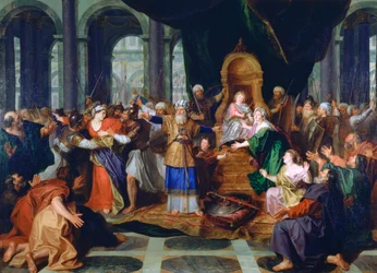 Athaliah verdreven uit de tempel