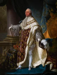 Lodewijk XVI, in kroningskostuum