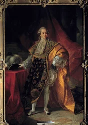 Portret van Charles Philippe van Frankrijk in groot kostuum van de Orde van de Heilige Geest, Graaf van Artois (toekomstige Charles X)