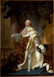 Portret van Lodewijk XVI in kroningsgewaad, ca. 1781
