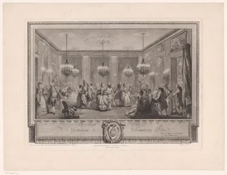 Marie Antoinette: De koningin van de mode: Bal bij het huis van Monsieur de Villemorien