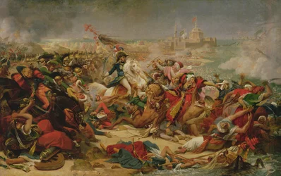 Murat verslaat het Turkse leger bij Aboukir op 25 juli 1799, c.1805