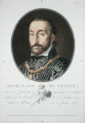 Hendrik II (1519-59) Koning van Frankrijk