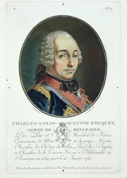 Charles-Louis-Auguste Fouquet (1684-1761) uit 