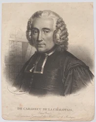 De Caradeuc de La Chalotais, Louis-René; procureur-generaal bij het Parlement van Bretagne. Geboren in 1701, overleden in 1785