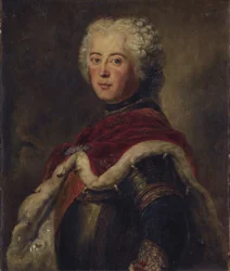 Portret van Frederik II van Pruisen 1712-1786