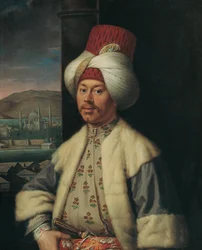 Portret van een Europeaan in Turkse Kleding, Tweede Helft van de 18e eeuw