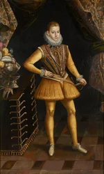 Portret van Filips III (1578-1621), koning van Spanje en Portugal