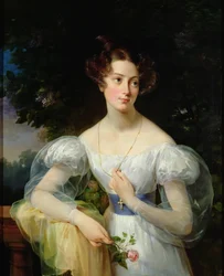 Portret van Hortense Ballu, toekomstige Madame Alphonse Jacob-Desmalter, c.1832-37