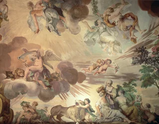 De Triomf van Vrede over Oorlog (detail)