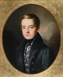 Aartshertog Stephan Frans Victor 1817-1867, op 15-jarige leeftijd, 1832