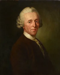 Portret van de dichter Christian Fürchtegott Gellert