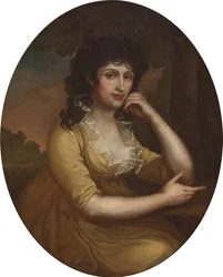 Duits: Bildnis Dorota Czartoryska, geb. Jabłonowska Portret van Dorota Czartoryska née Jabłonowska