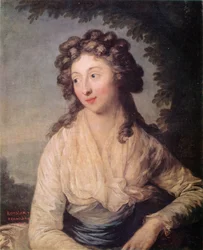 Portret van Konstancja Rzewuska