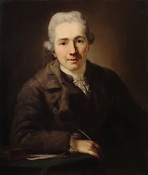De filosoof en schrijver Johann Jakob Engel 1741-1802, 1773