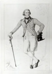 Thomas Bruce, 7e Graaf van Elgin, gegraveerd door George Perfect Harding, 1787