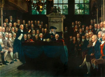 William Pitt, de Jongere, Spreekt de Commons Toe