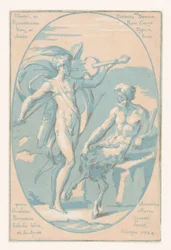 Wedstrijd tussen Apollo en Marsyas