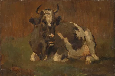 Liegende koe