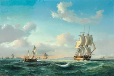 Het zeilschip 