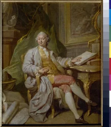 Portret van L Henninger