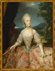 Marie Caroline de Lorena (schilderij op doek)