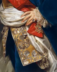 Portret van Ferdinand IV (detail)