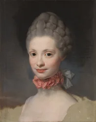 Portret van Maria Luisa van Parma als Prinses van Asturië, 1765