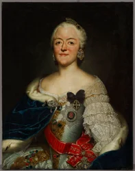 Portret van Maria Antonia, keurvorstin van Saksen