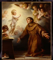 Het Kind Jezus Verschijnt aan St. Antonius van Padua, c.1765