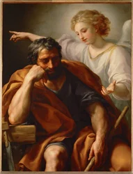 Droom van Sint Jozef (schilderij)