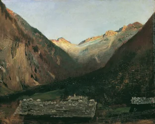 Avond in de Prossau bij Gastein