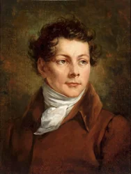 Portret van Karol Brodowski, broer van de kunstenaar