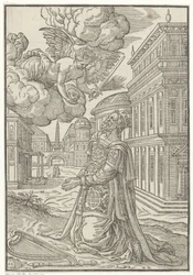 Knielende David