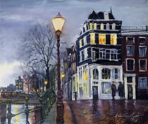 Bij schemering, Amsterdam, 1999