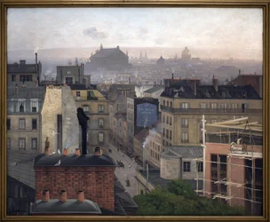 Parijs gezien vanaf Montmartre