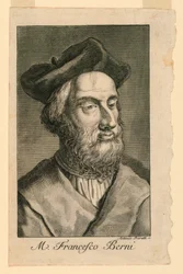Portret van Francesco Berni (ca. 1497-1535)