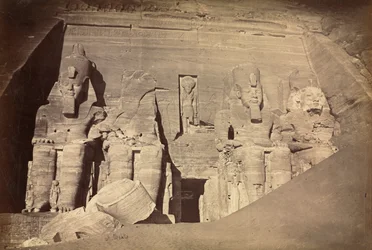 Tempel van Ramses II, Abu Simbel, ca. 1860s